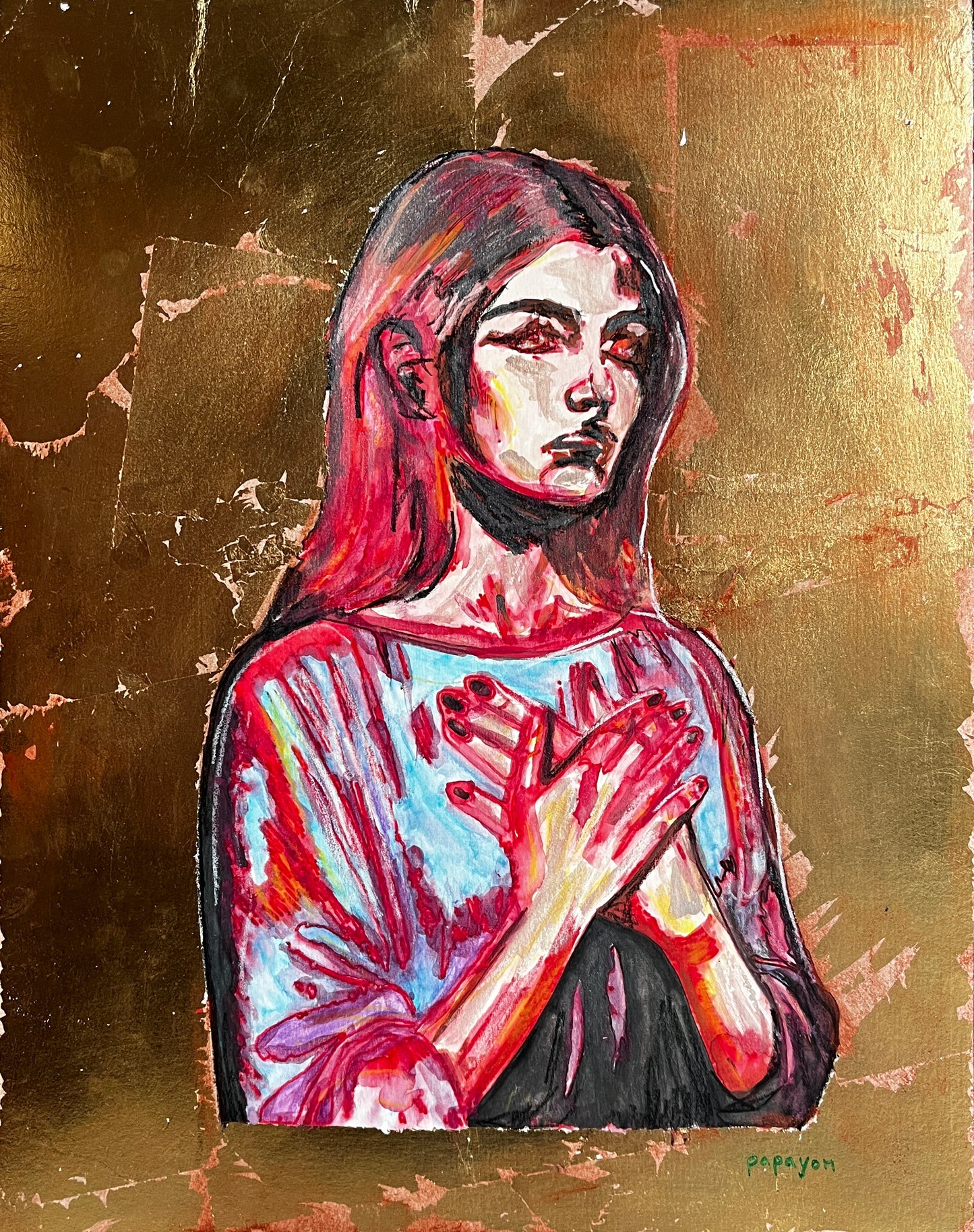 Original art by Papayon