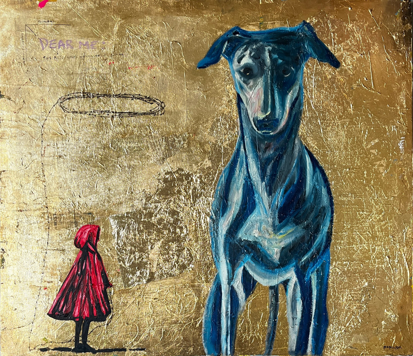 Fatherhood symbolism painting