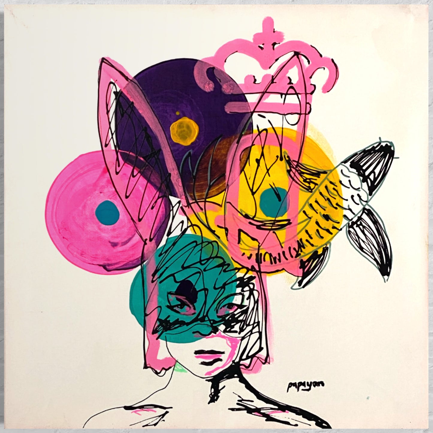Mixed media by papayon