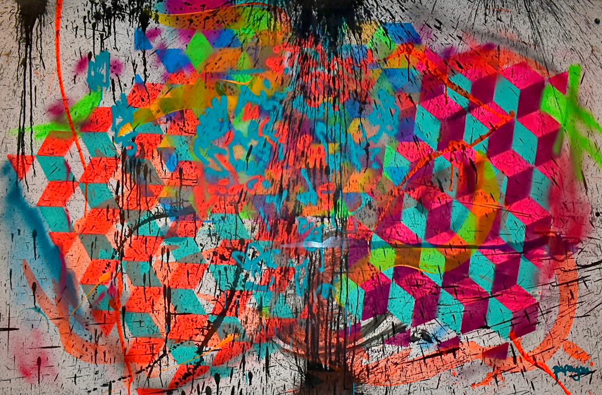 Mixed media by papayon visual artist