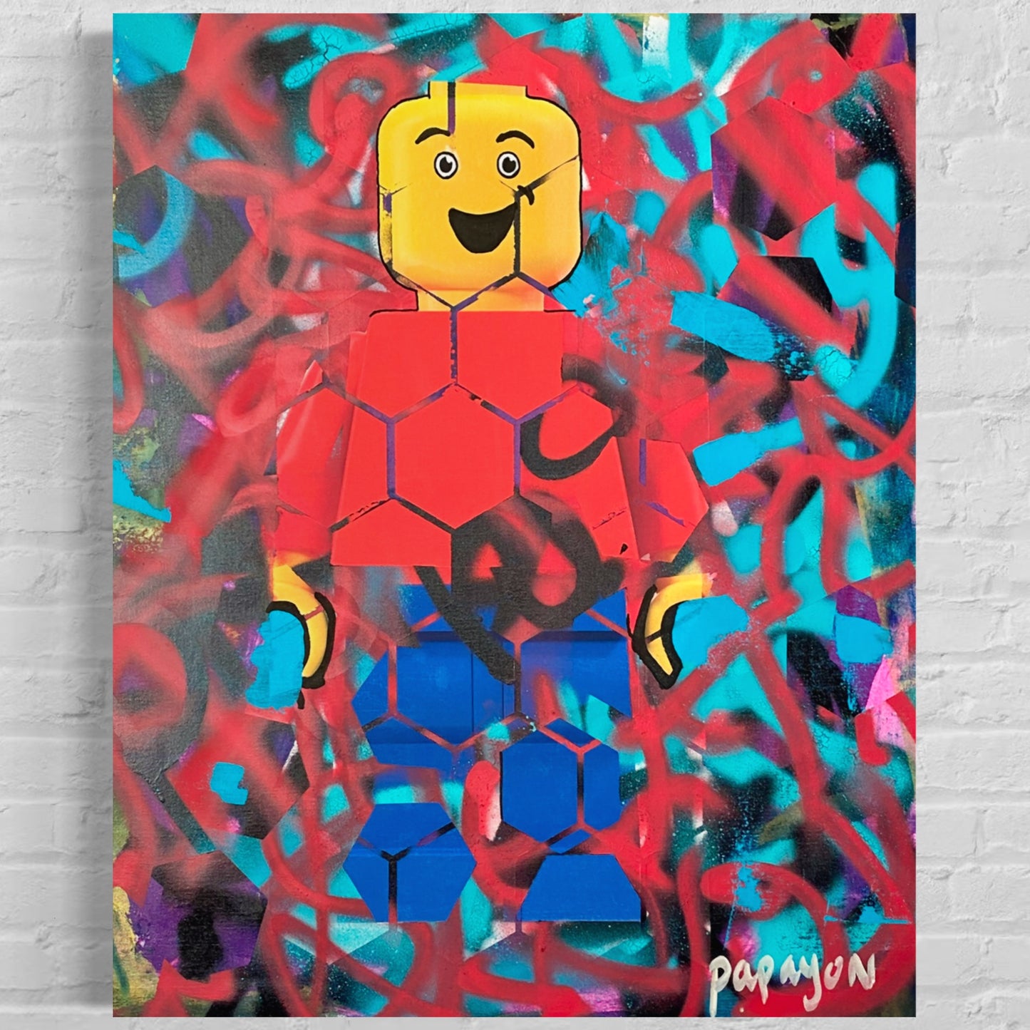 Urban Enigma Le-Go — Mixed media by Papayon