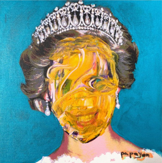 Mixed media on canvas by papayon