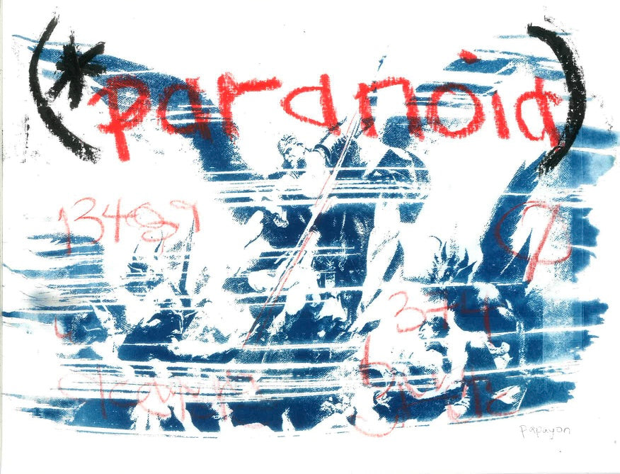 Cyanotype artwork by papayon