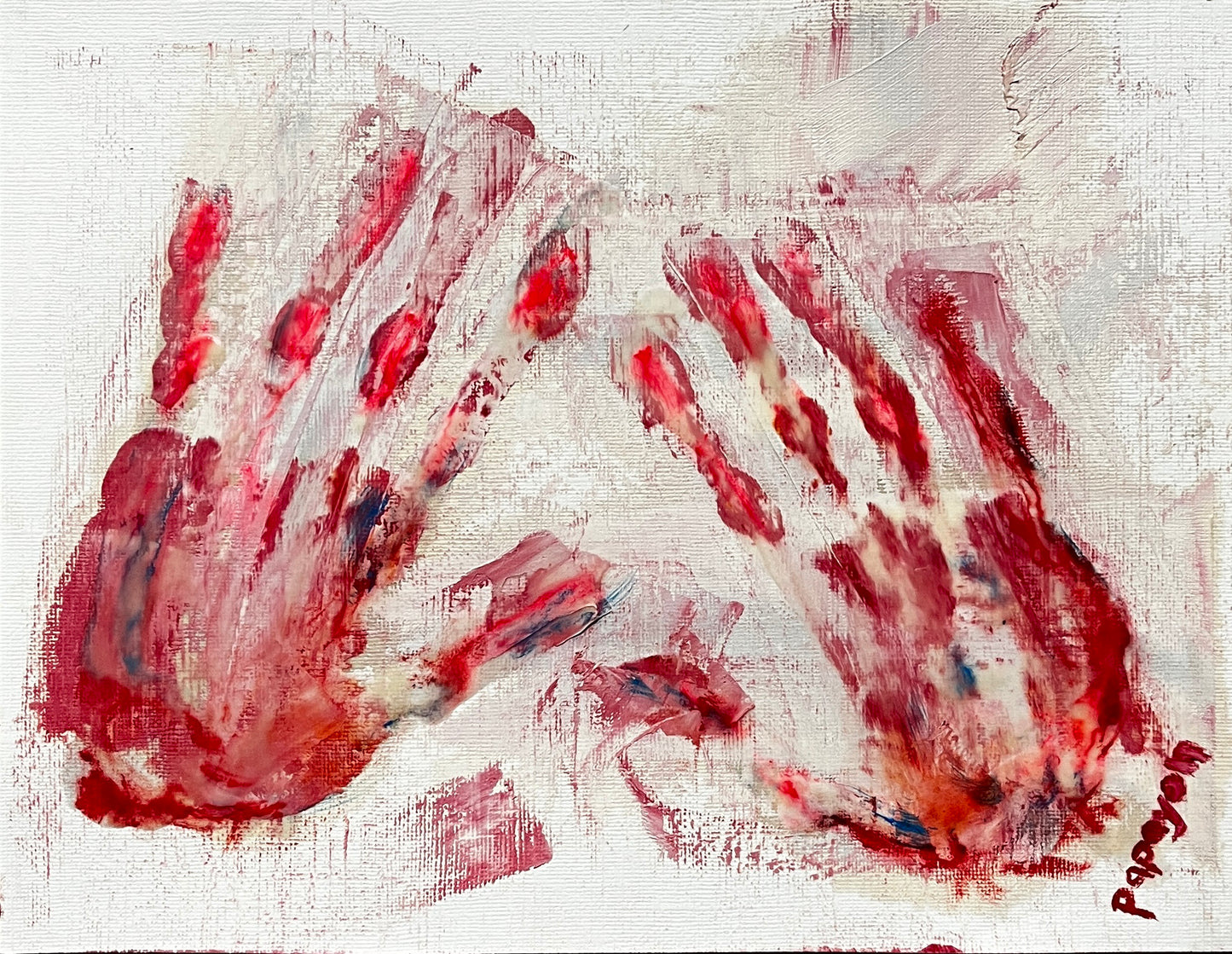 Encaustic by papayon artist