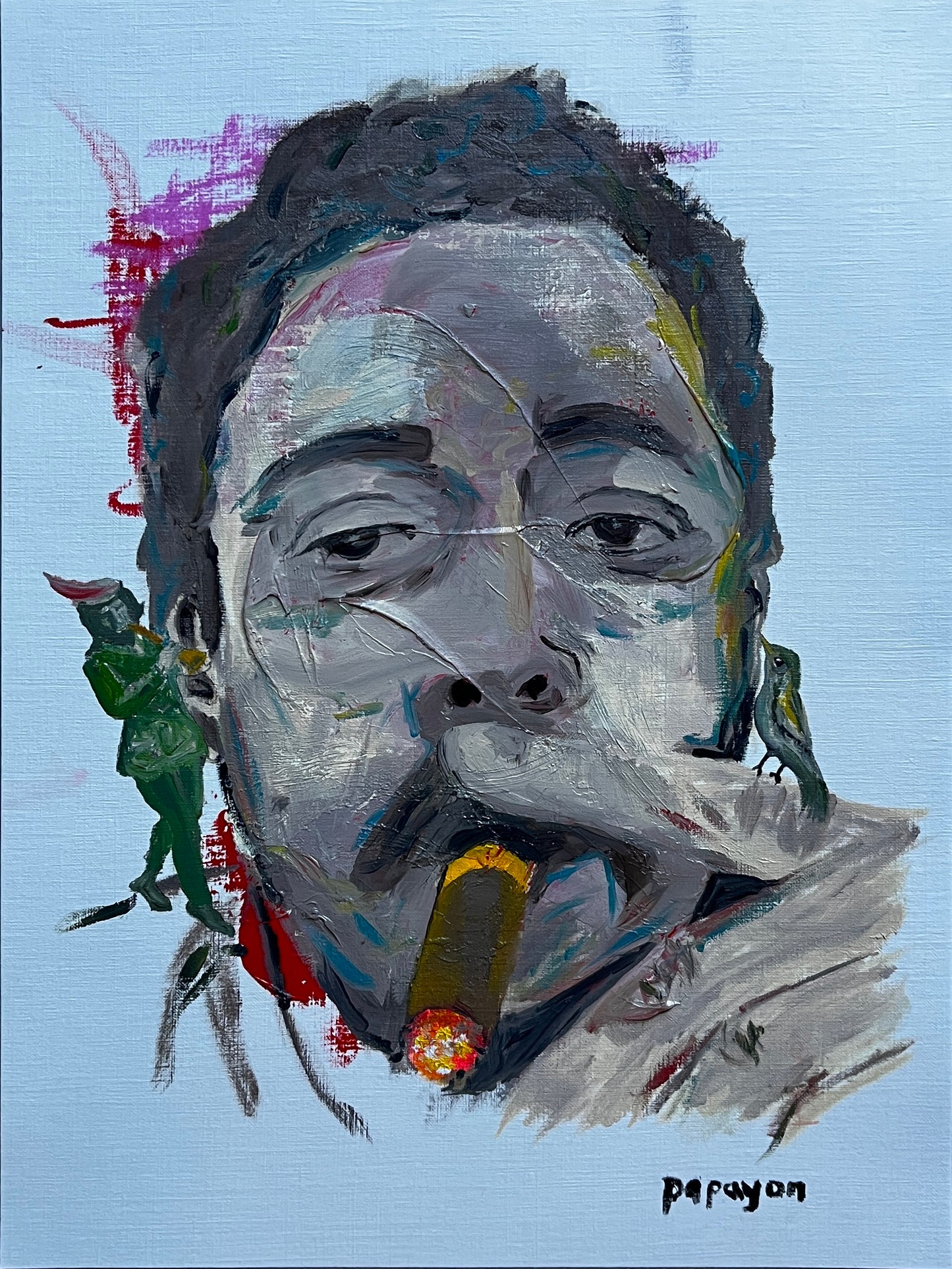 Original artwork painting by papayon