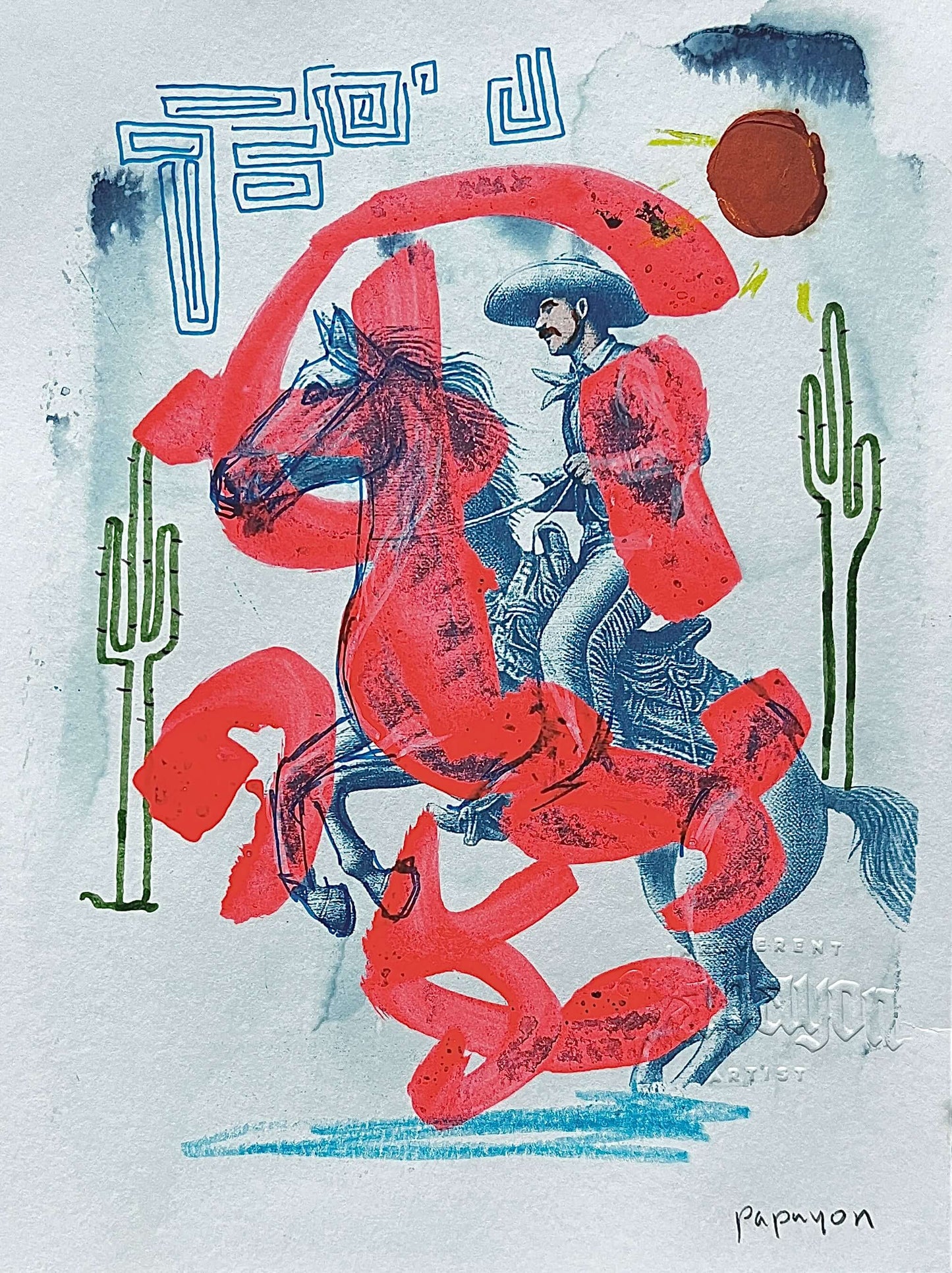 Cyanotype art