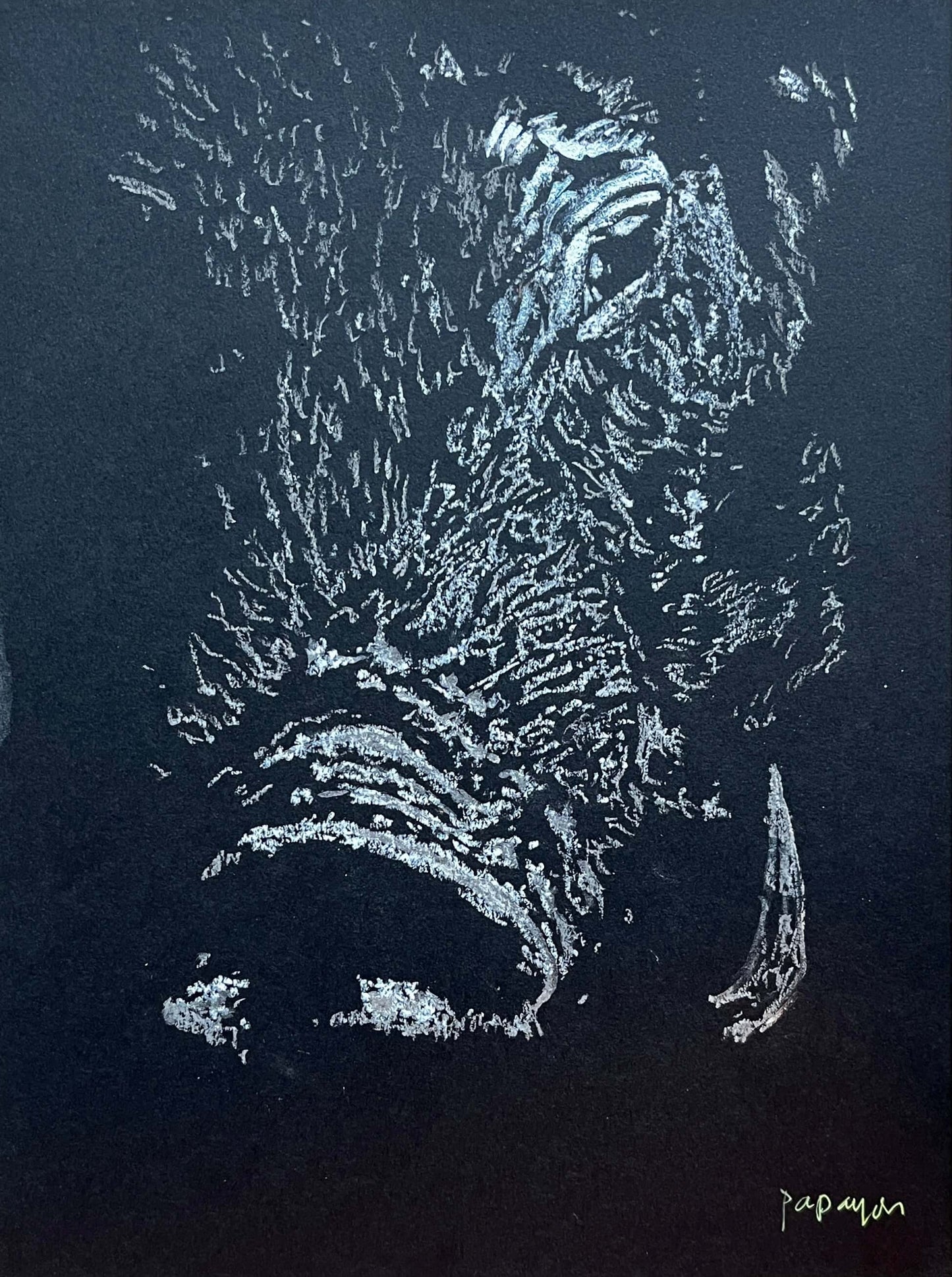 Paper painting by Papayon