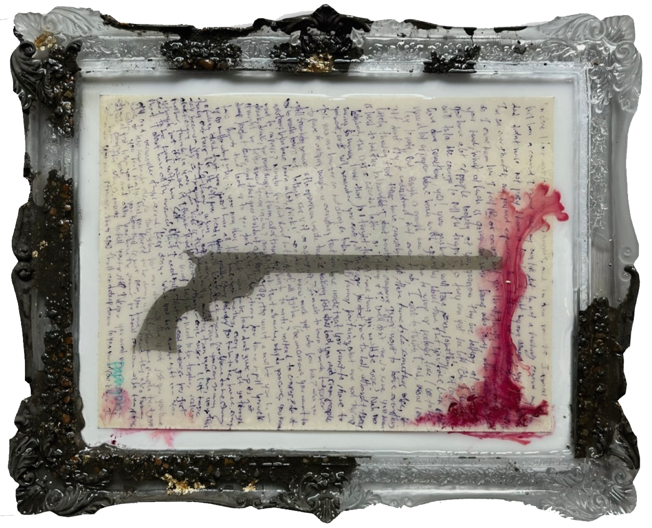 Unwritten Fate — Mixed media framed by Papayon