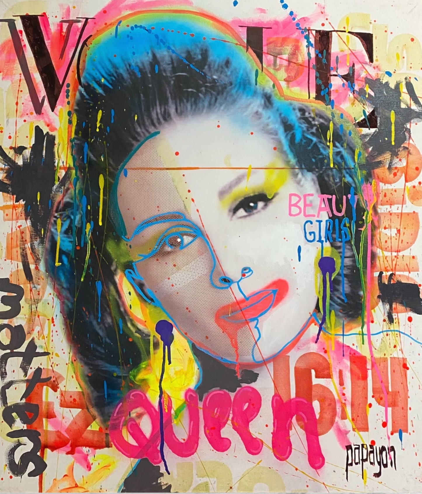 Mixed media by Papayon