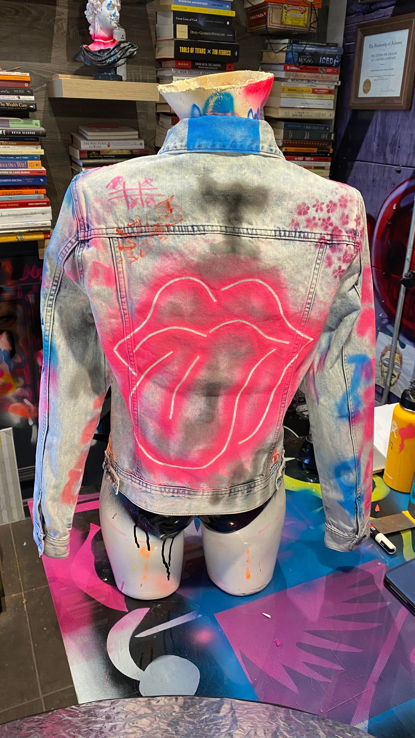 Diseño uno de chaqueta vaquera