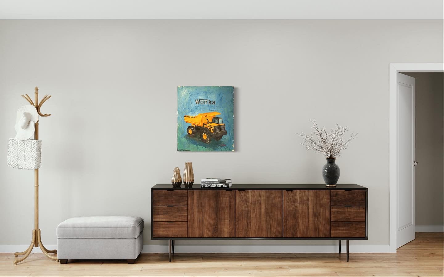 Tonka Wonka — Oil on canvas by Papayon