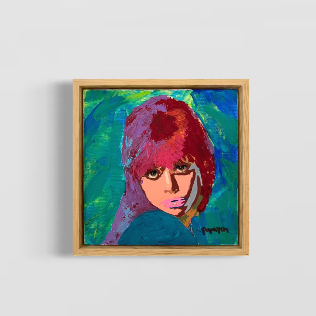 Compact canvases: 8x8 Inch Artworks