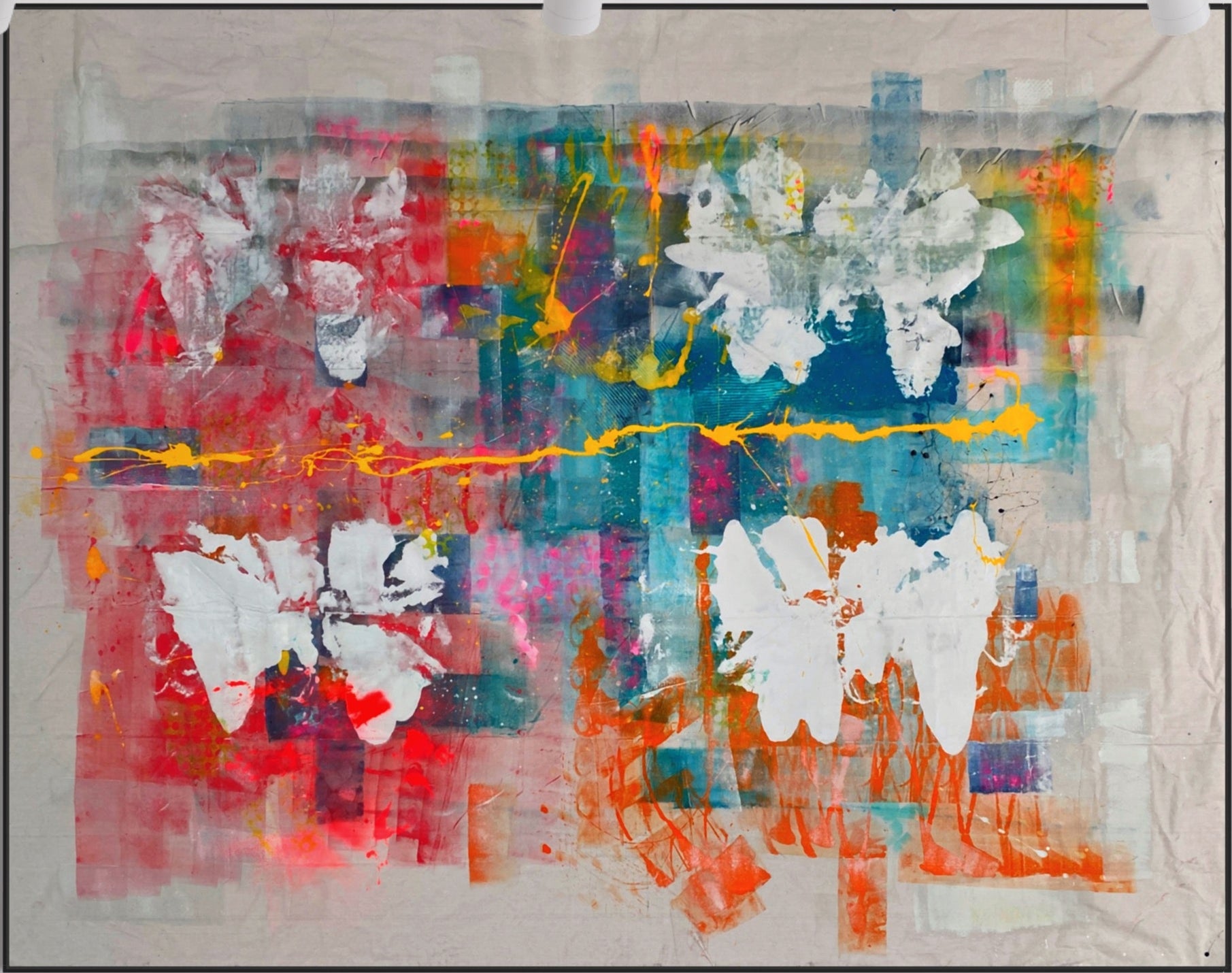 Huge canvas by Papayon artist