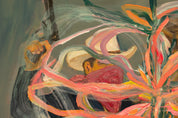 Bloom Shot — Original artwork by Papayon - Oil mixed media on canvas