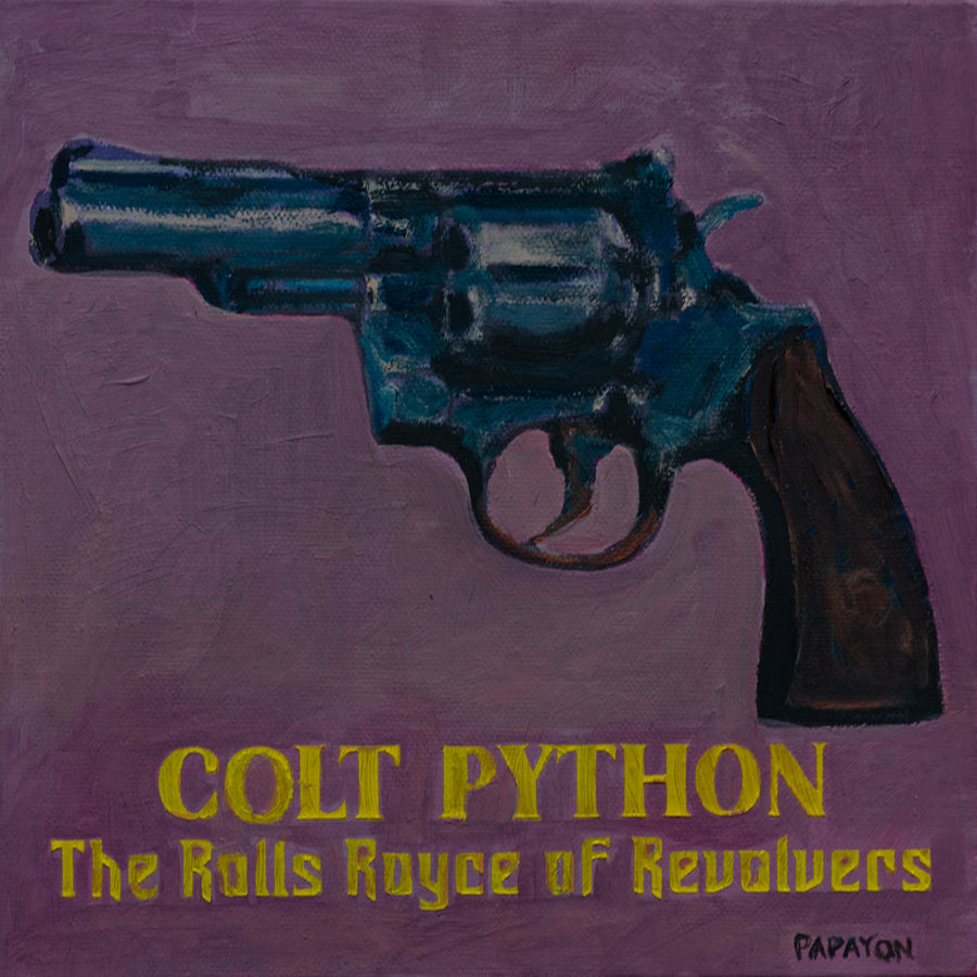 Colt Phyton — Papayon |  Oil on canvas 2025
