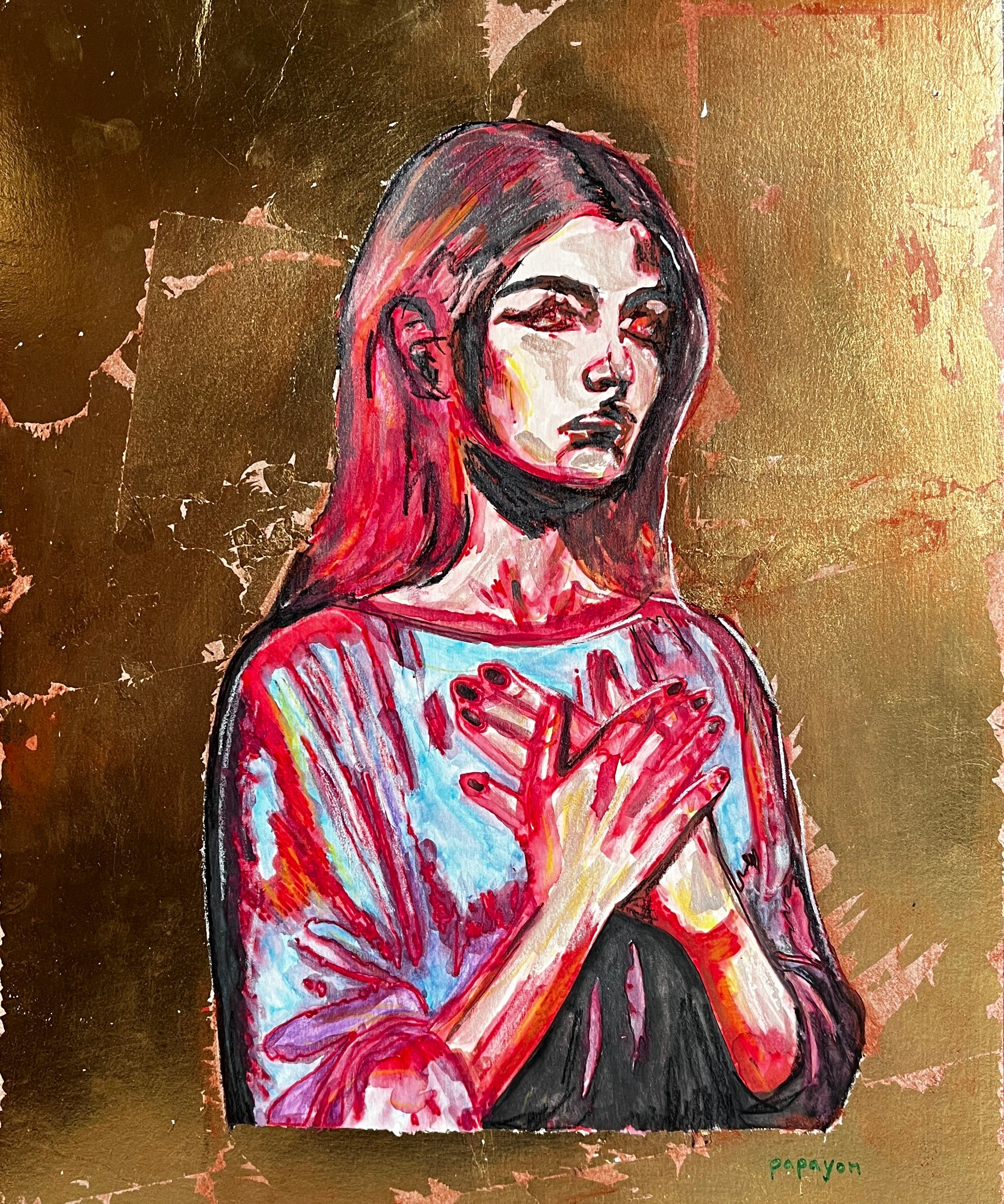 Original art by Papayon