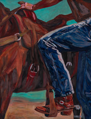 Courtesy Before Violence — Original Artwork by Papayon | Oil on Canvas 2026