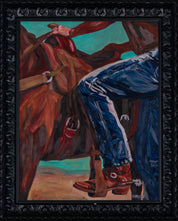 Courtesy Before Violence — Original Artwork by Papayon | Oil on Canvas 2026