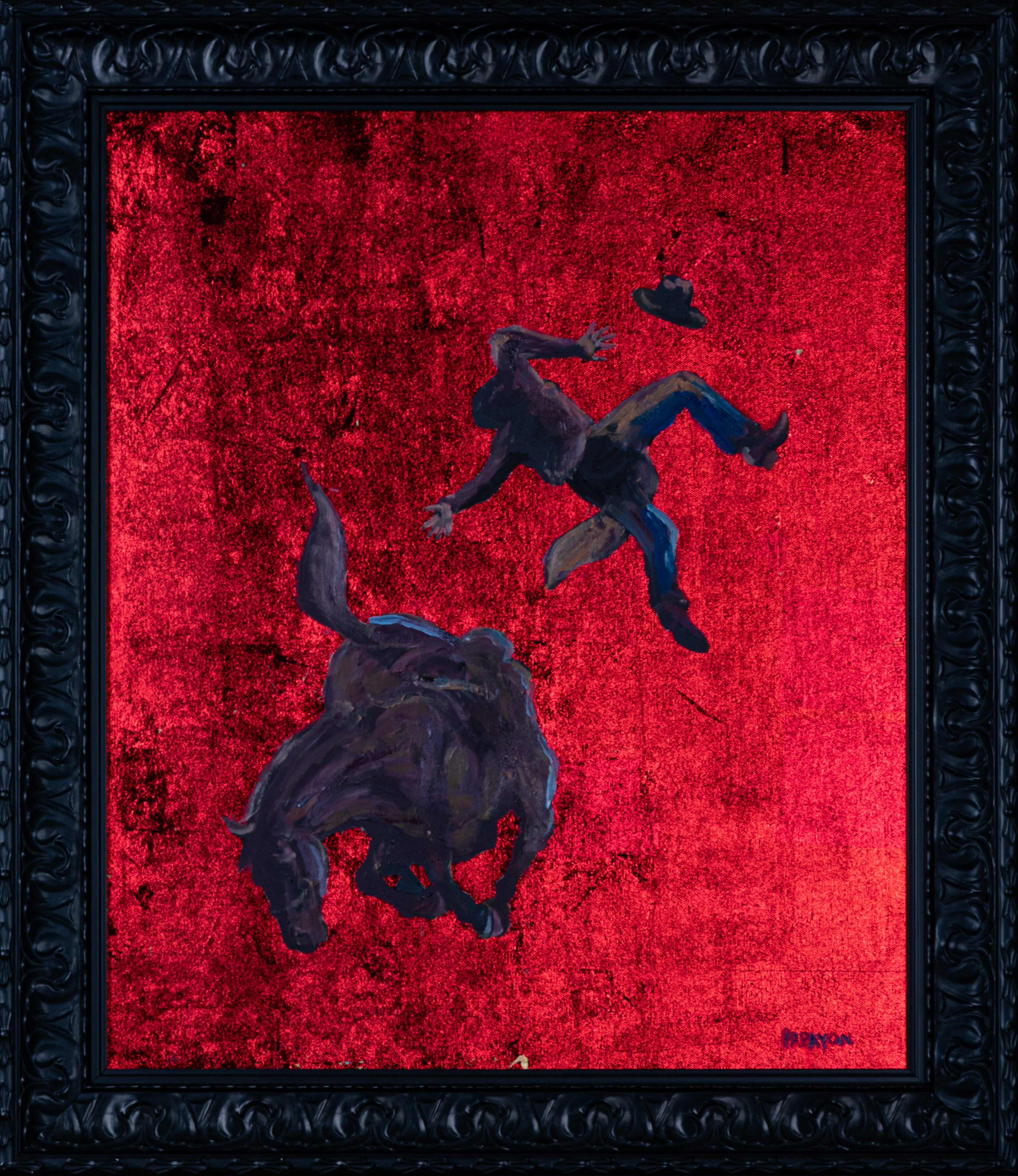 Crescendo — Original Artwork by Papayon | Oil mixed media on canvas board 2026