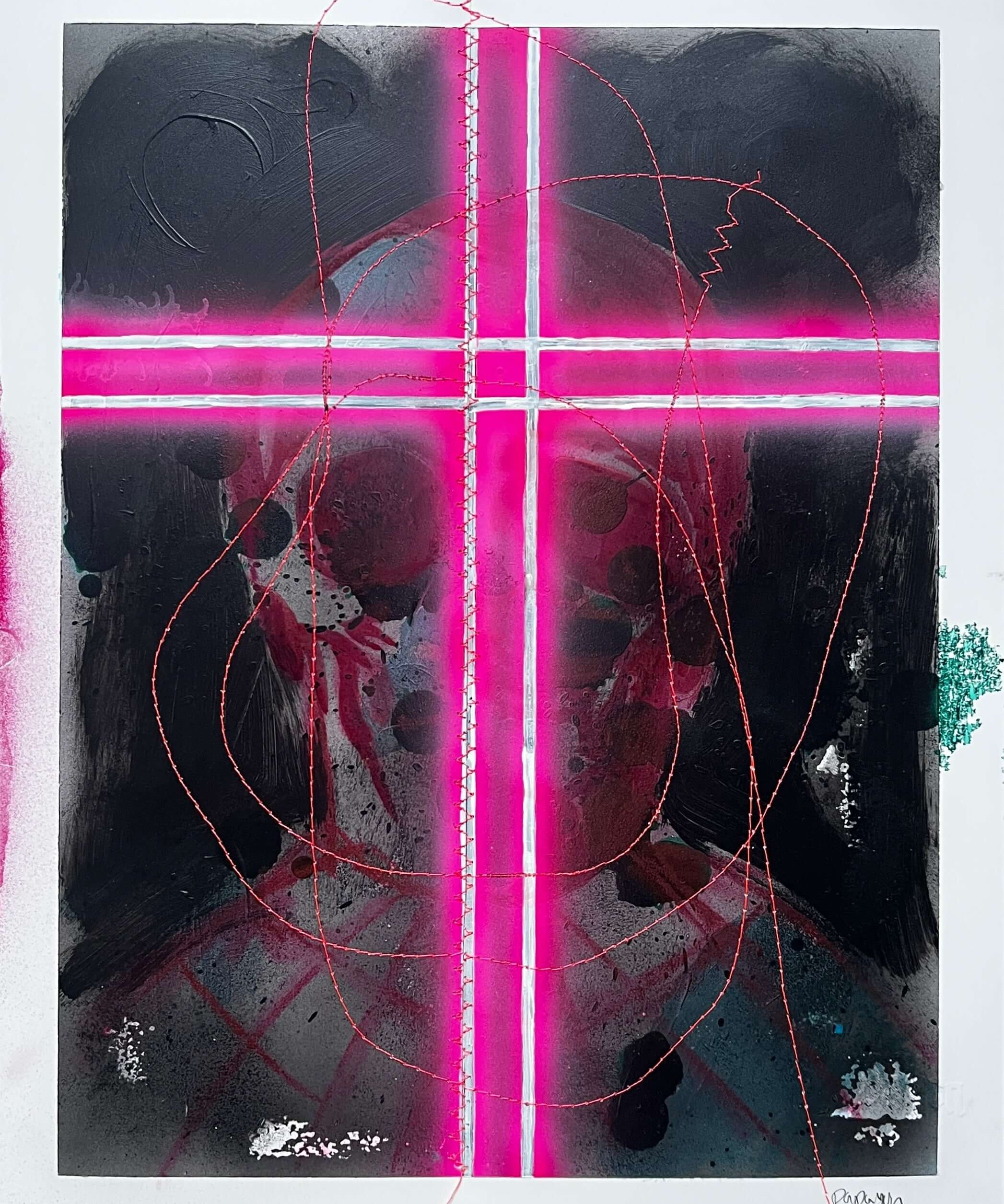 Spiritual art themes on paper by papayon