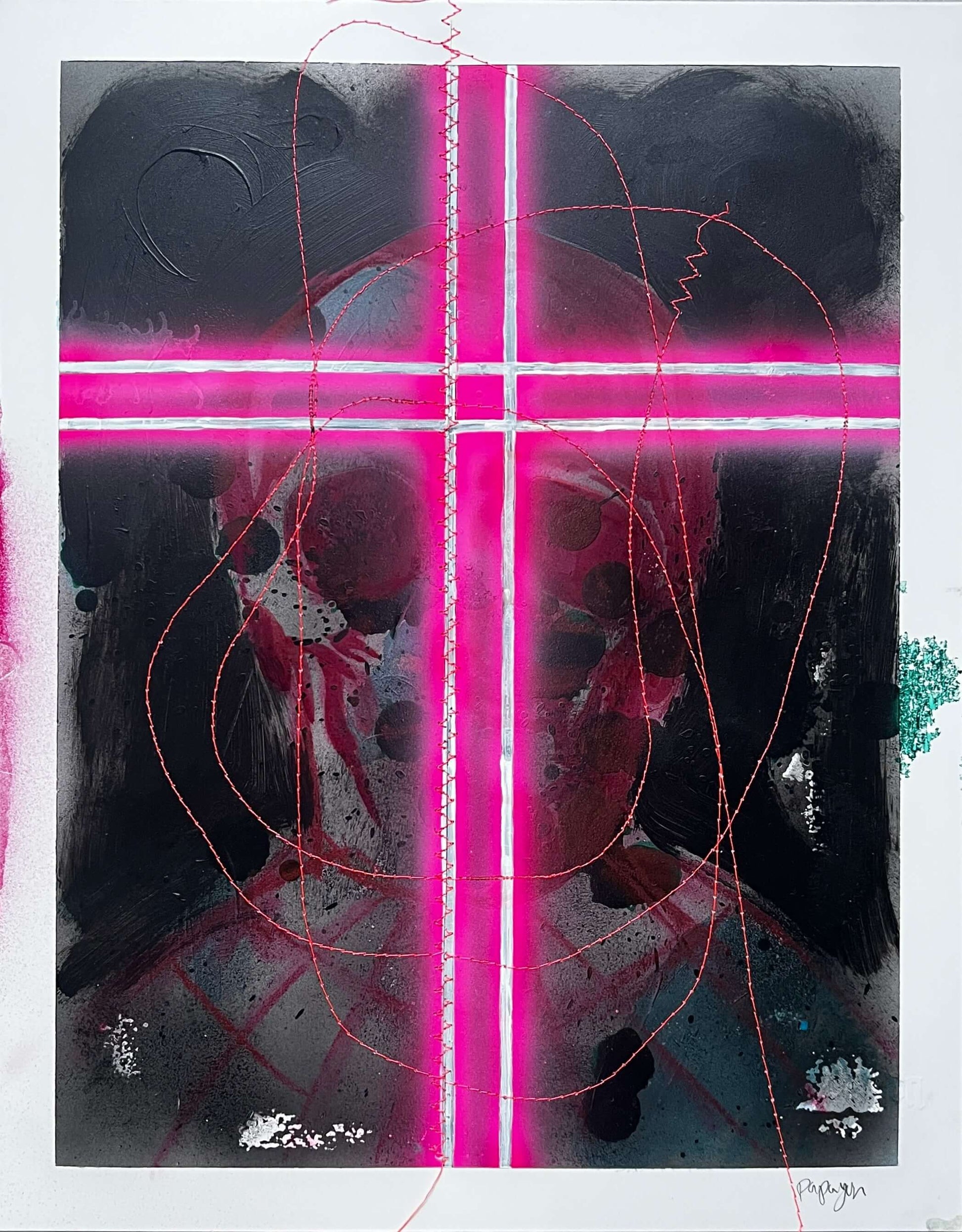 Spiritual art themes on paper by papayon