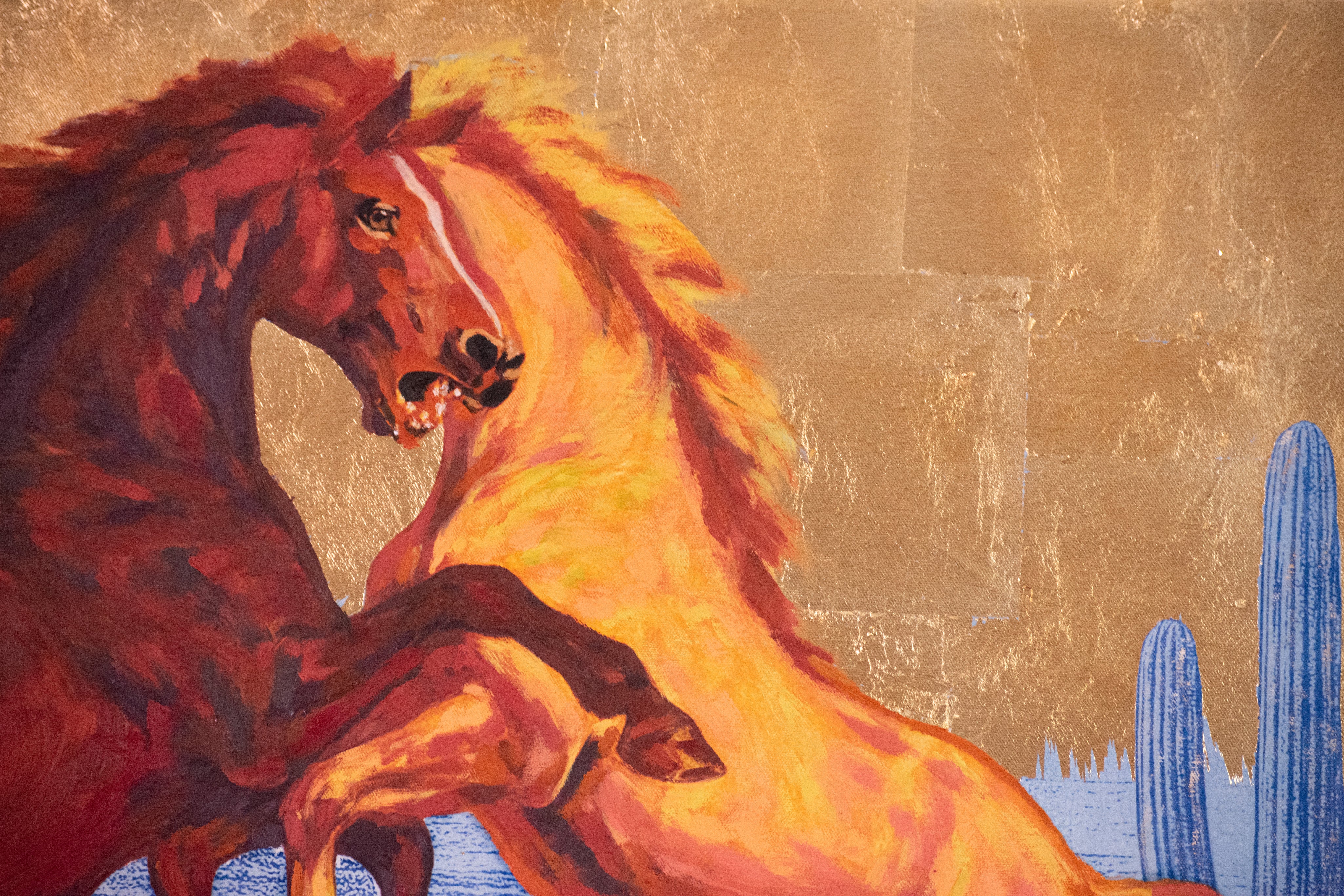 Dominion — Original artwork by Papayon - Mixed media on canvas by Papayon