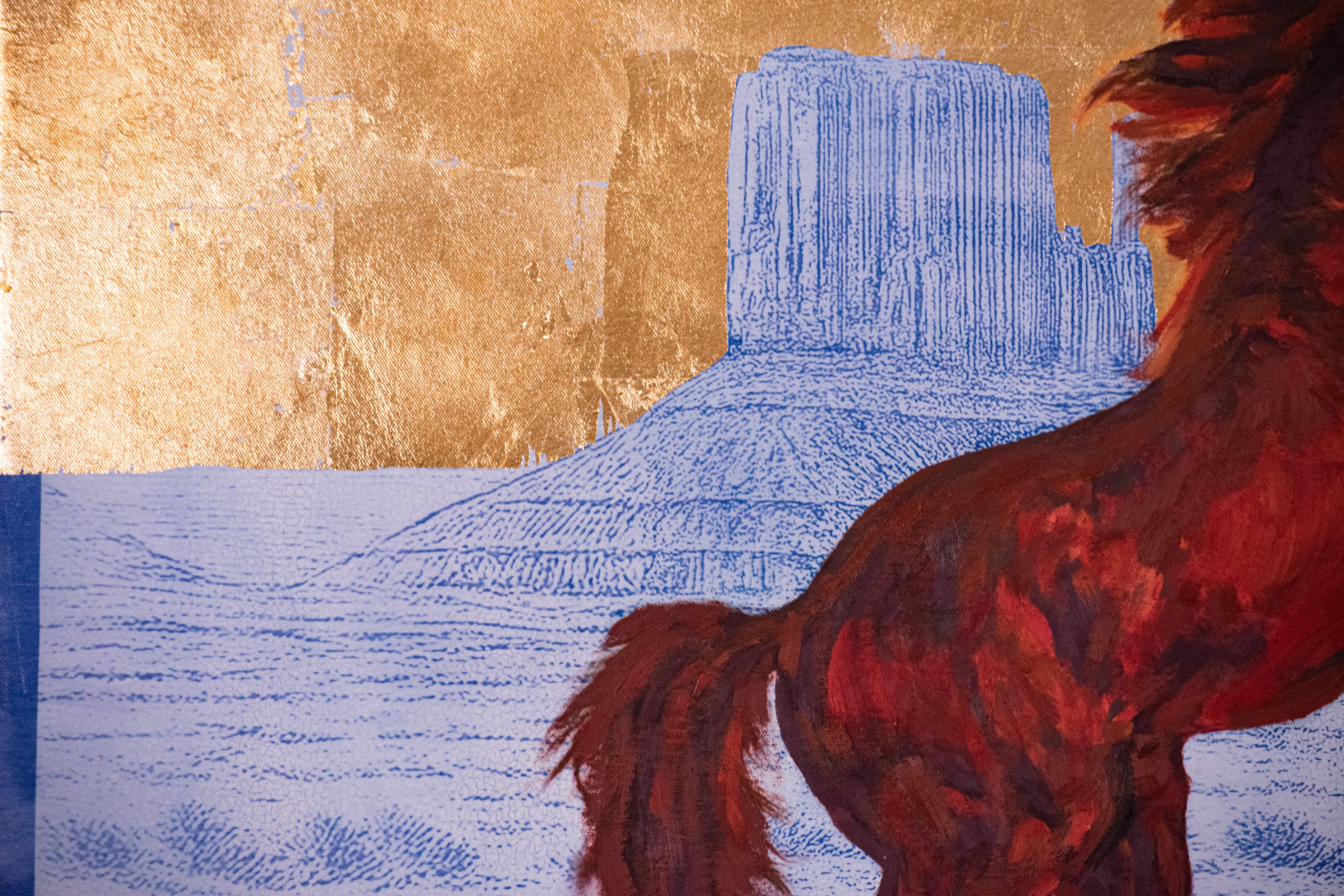 Dominion — Original artwork by Papayon - Mixed media on canvas by Papayon