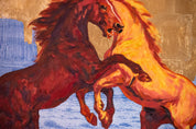 Dominion — Original artwork by Papayon - Mixed media on canvas by Papayon