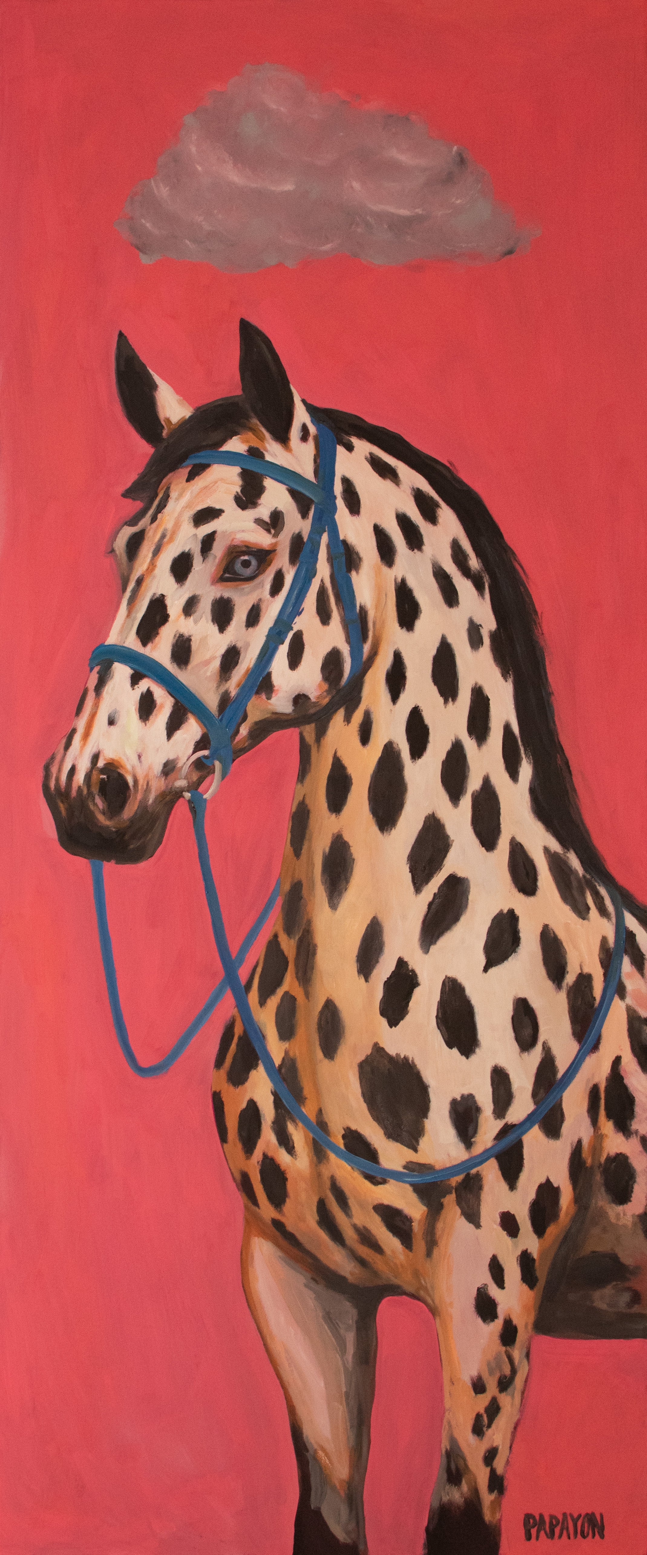 Dress Code — Original Artwork by Papayon - Oil Mixed media on canvas