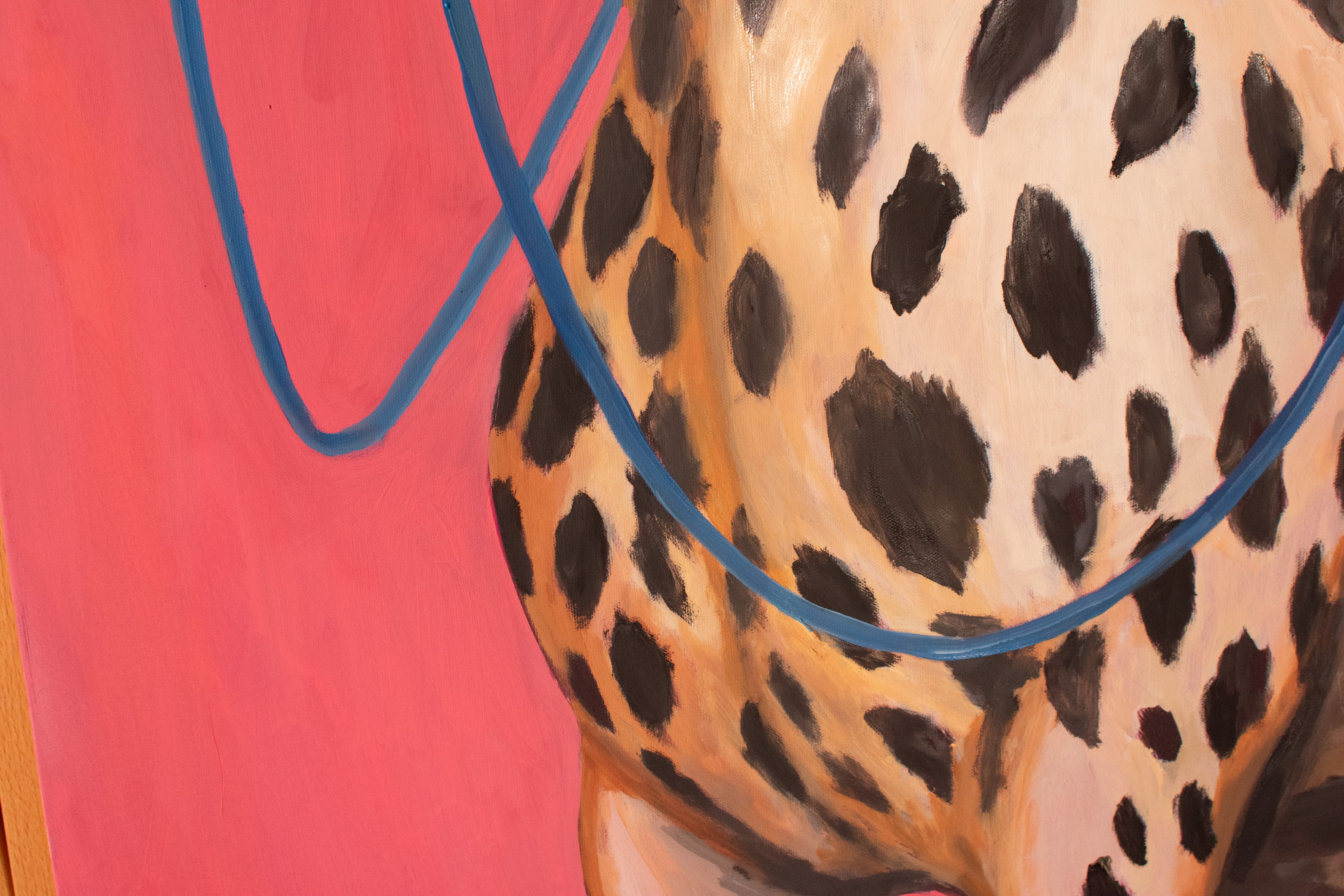 Dress Code — Original Artwork by Papayon - Oil Mixed media on canvas