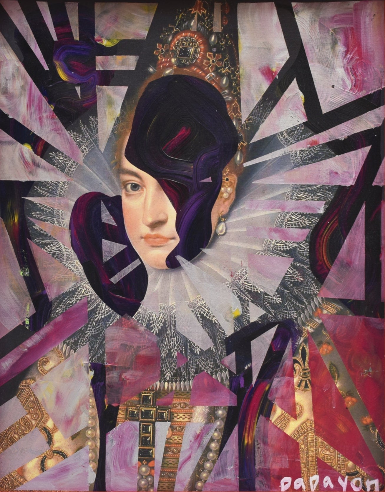 Mixed media by papayon artist