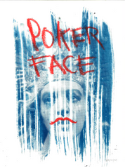 Cyanotype Mixed media artwork by Papayon