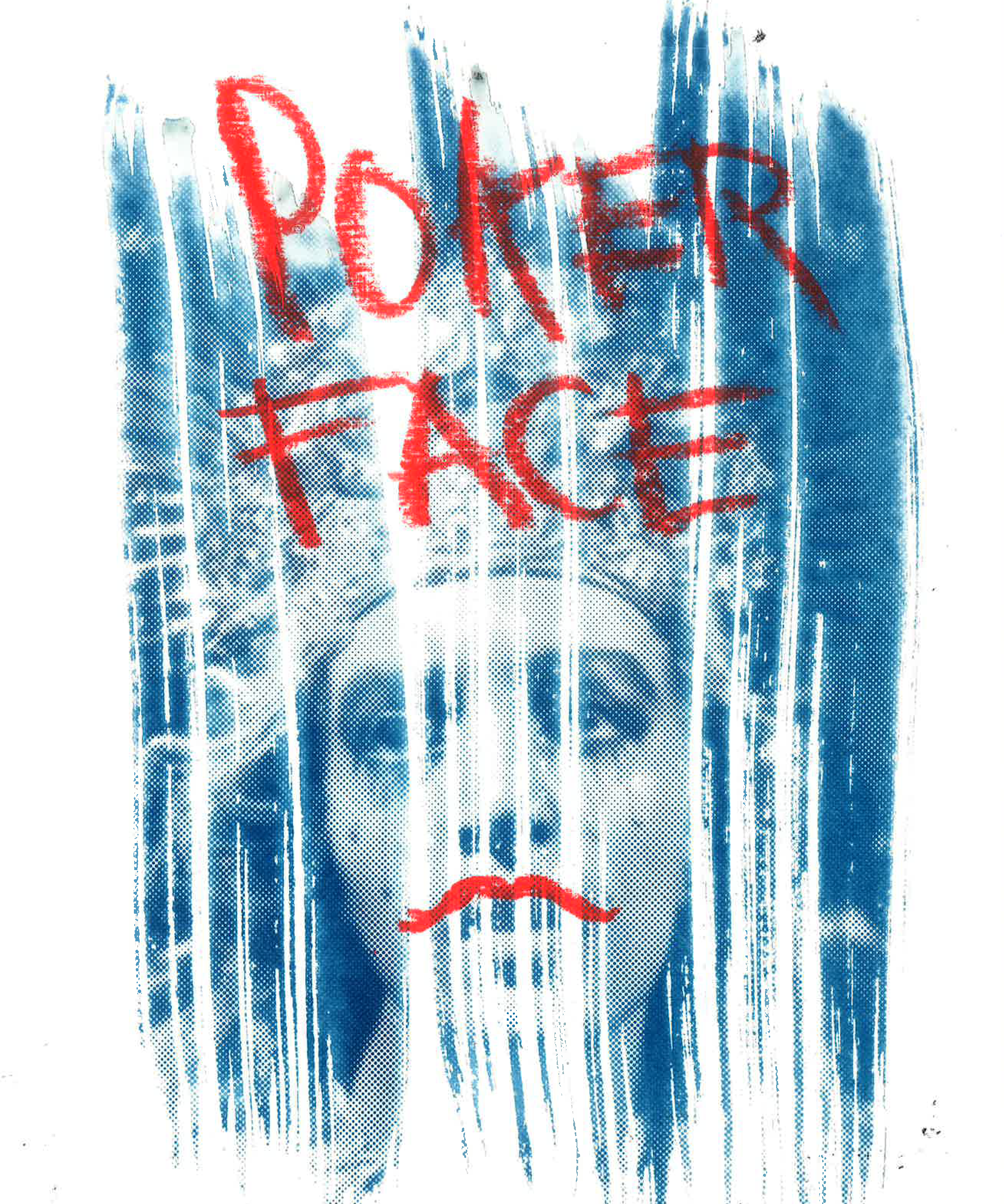Cyanotype Mixed media artwork by Papayon