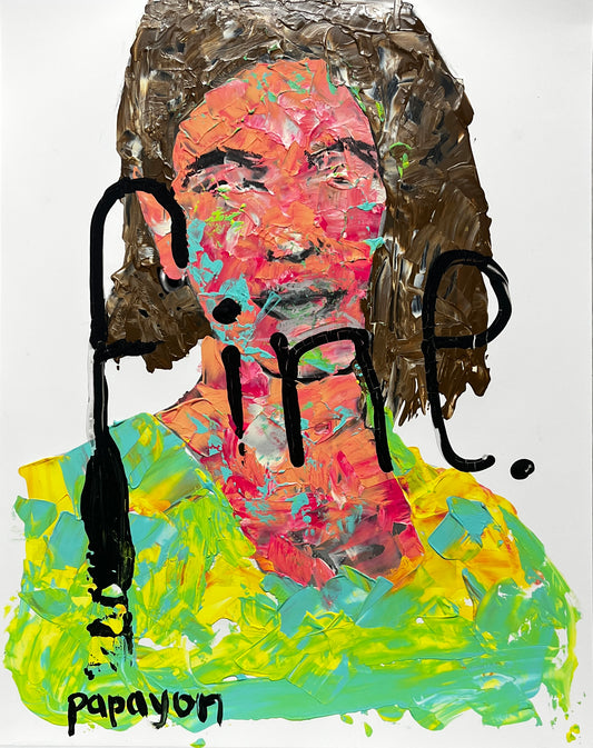 Portrait by Papayon on paper