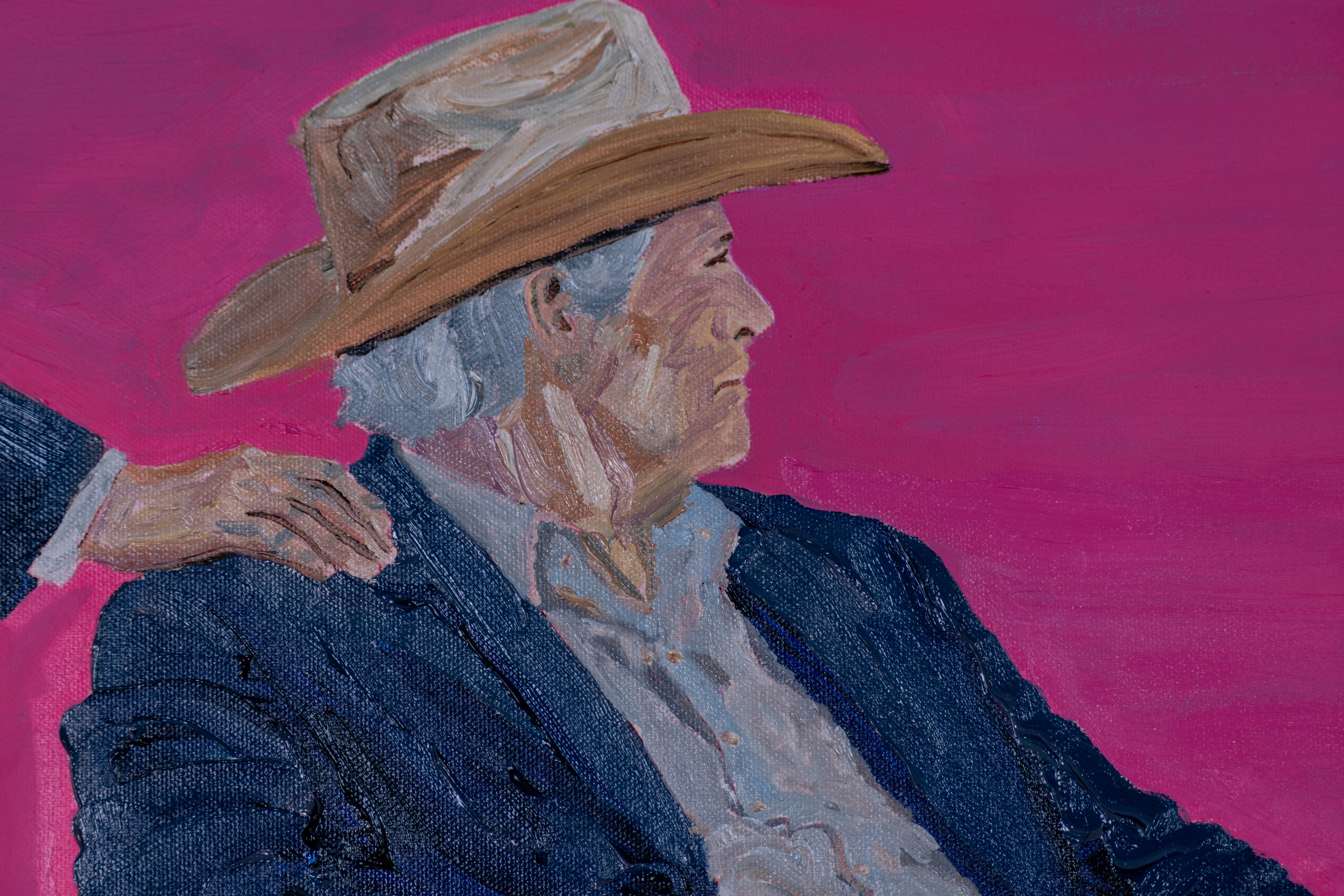 He Had Seen This Before — Original Artwork by Papayon | Oil on canvas 2026