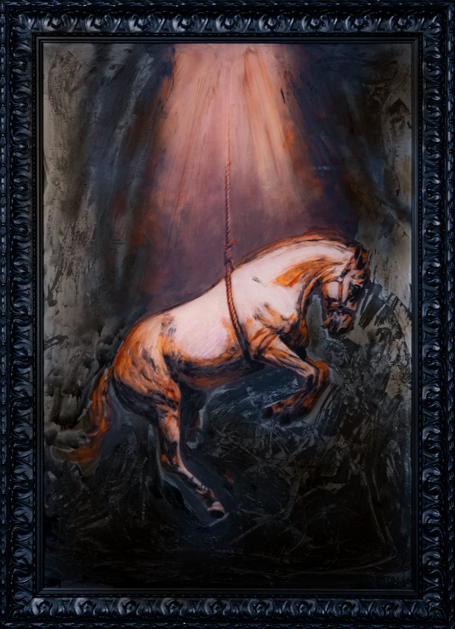Held from Above — Original Artwork by Papayon | Mixed Media 2026