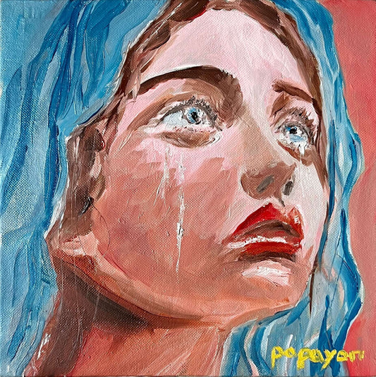 Original oil on canvas by Papayon artist
