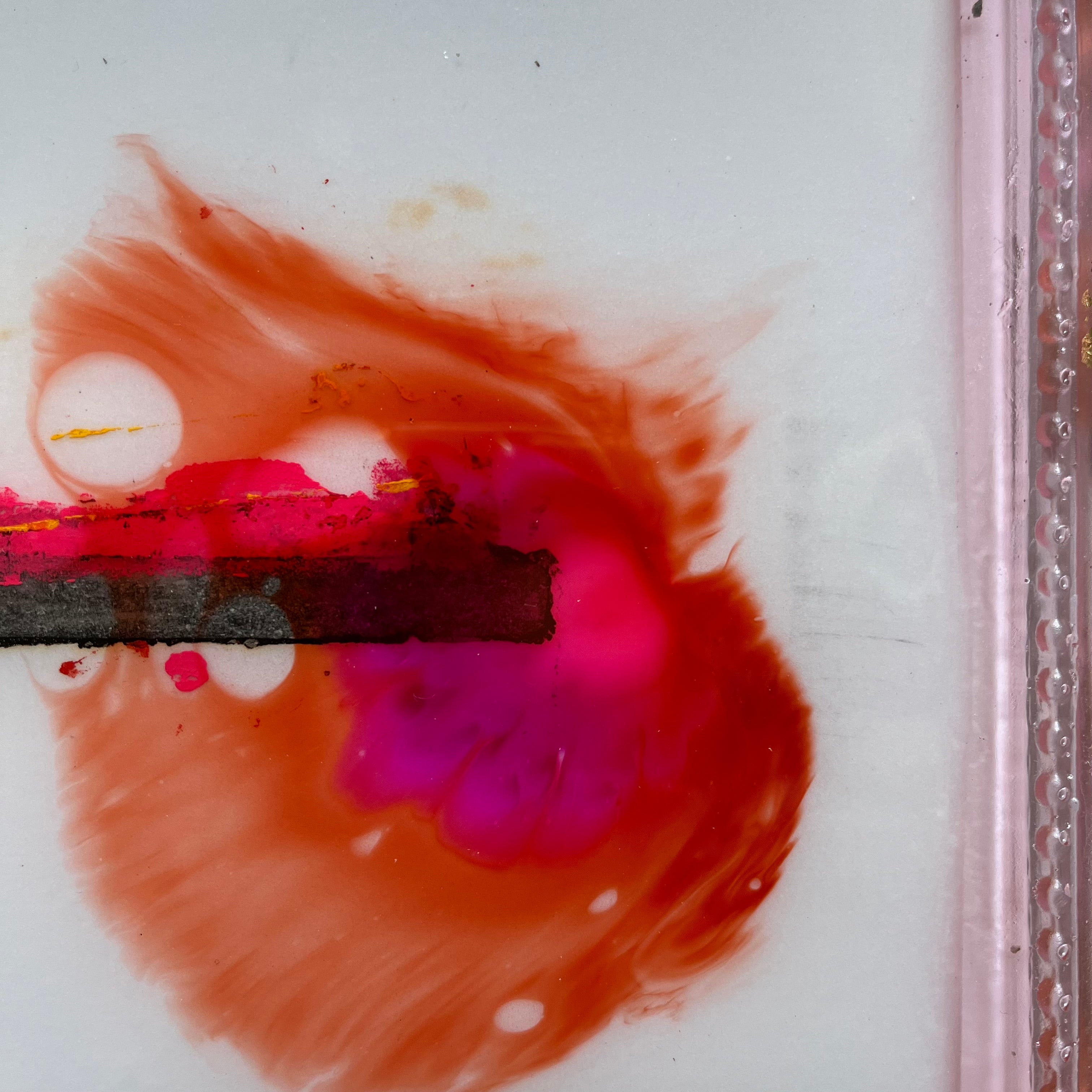 La última defensa — Pintura enmarcada en técnica mixta de Papayon