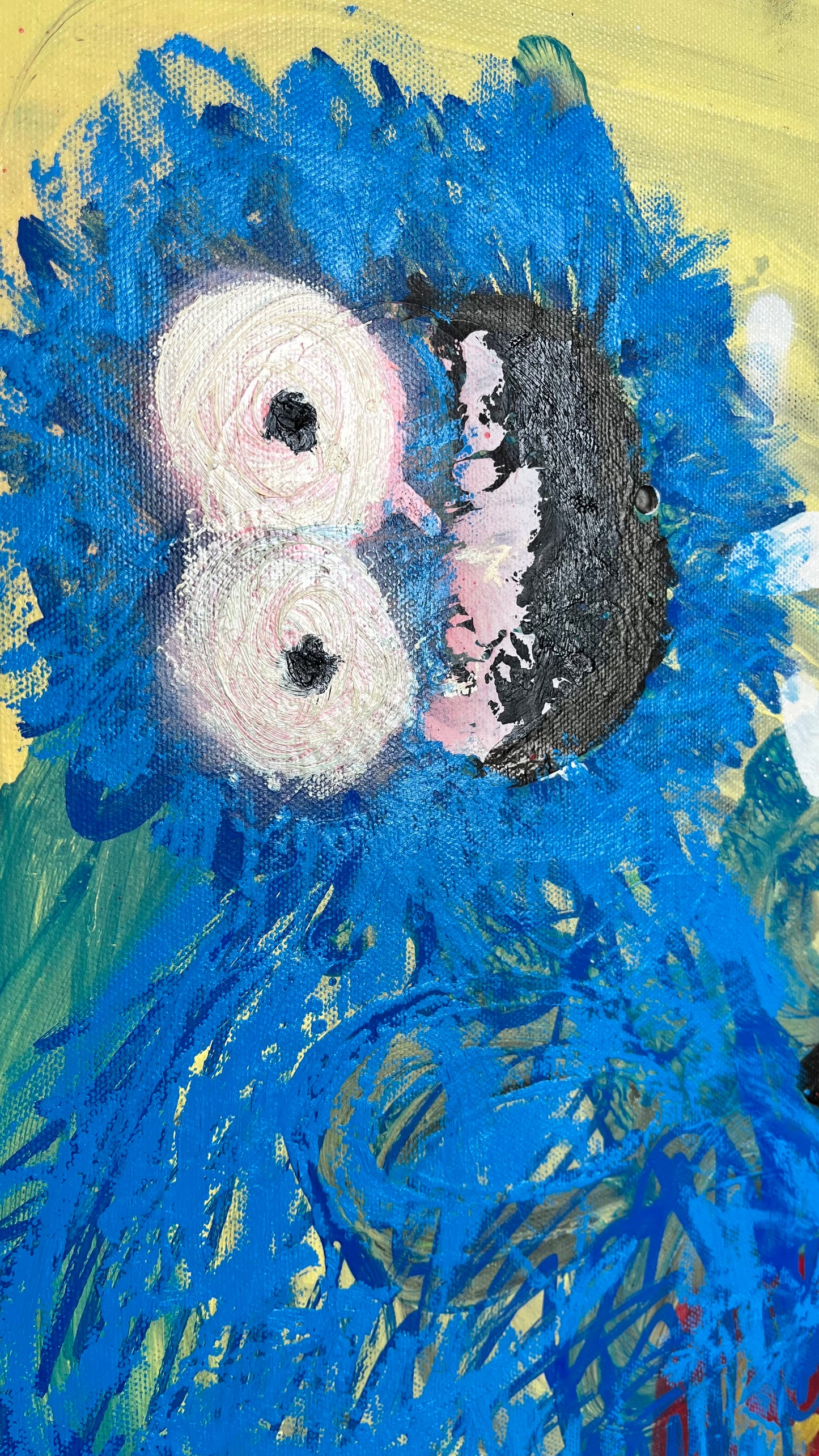 Chaotic Commerce — Mixed media on canvas by Papayon