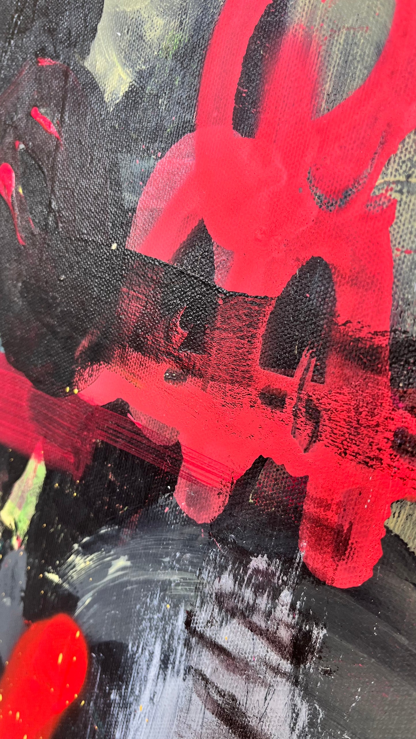 Chaotic Commerce — Mixed media on canvas by Papayon