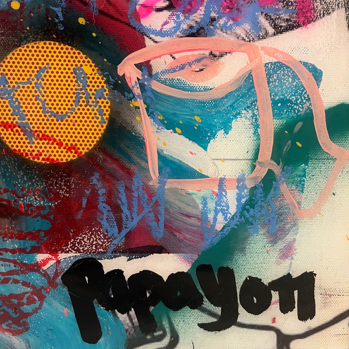 Dream — Mixed media on canvas by Papayon