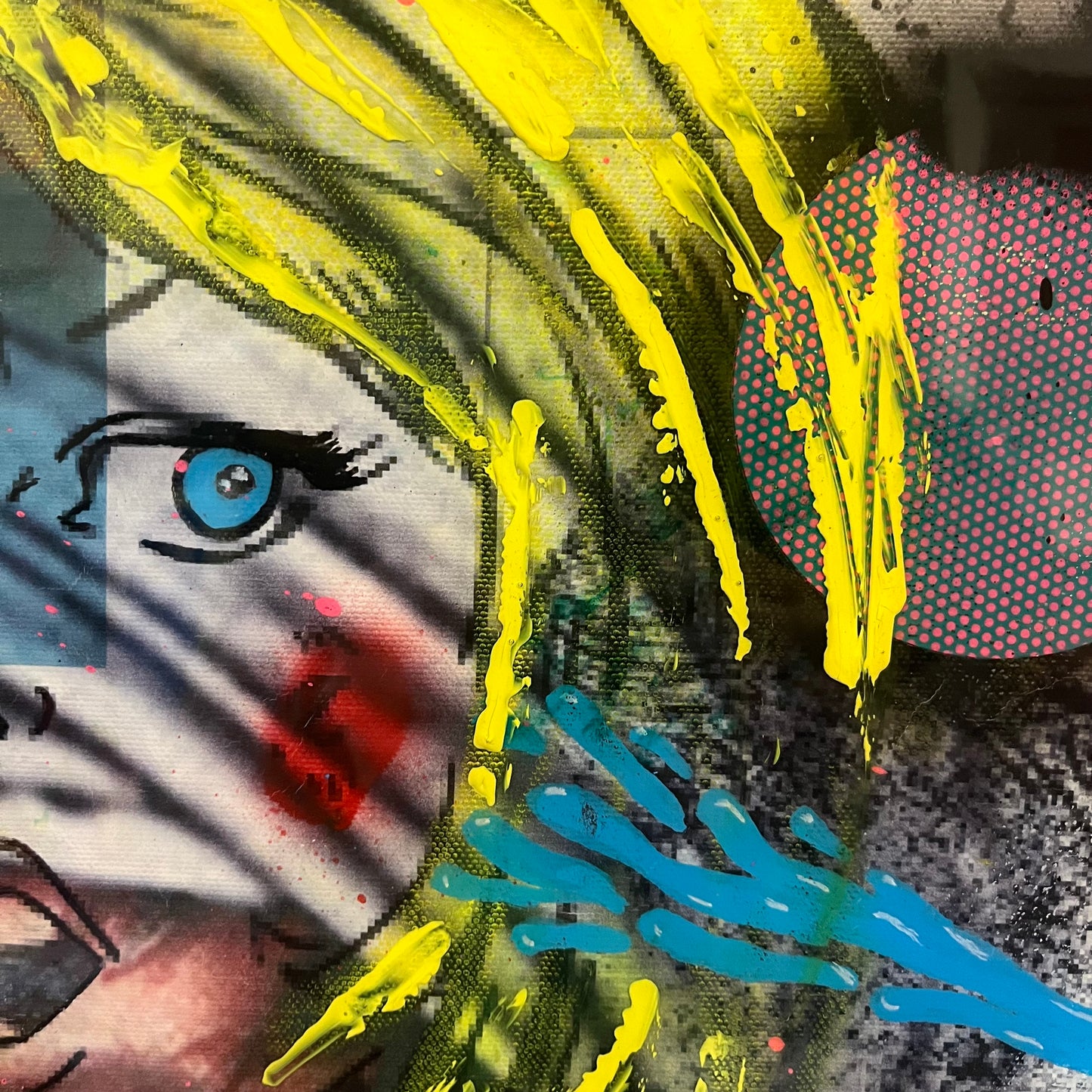 Dream — Mixed media on canvas by Papayon