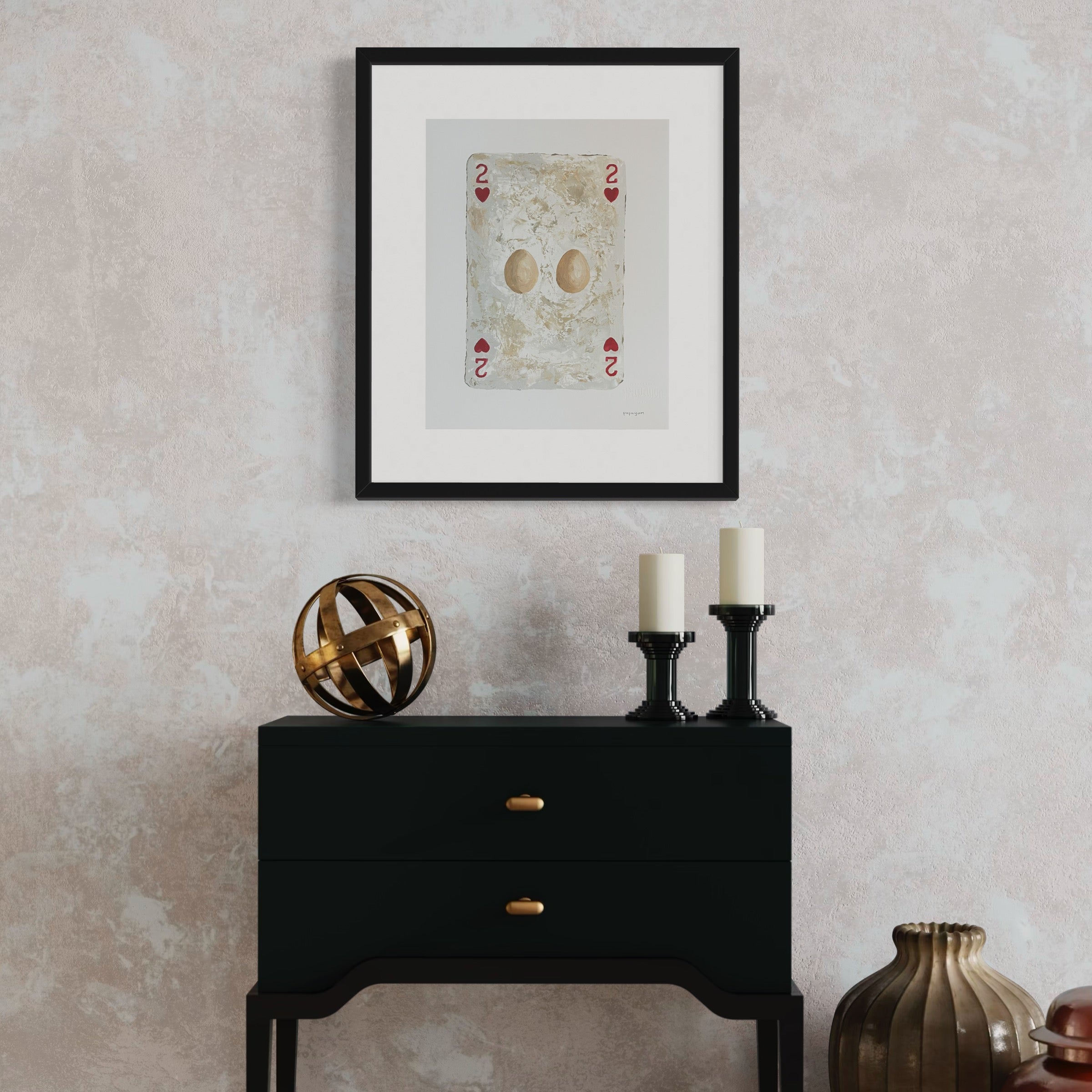 Two Pairs — Original artwork by Papayon – Oil on canvas