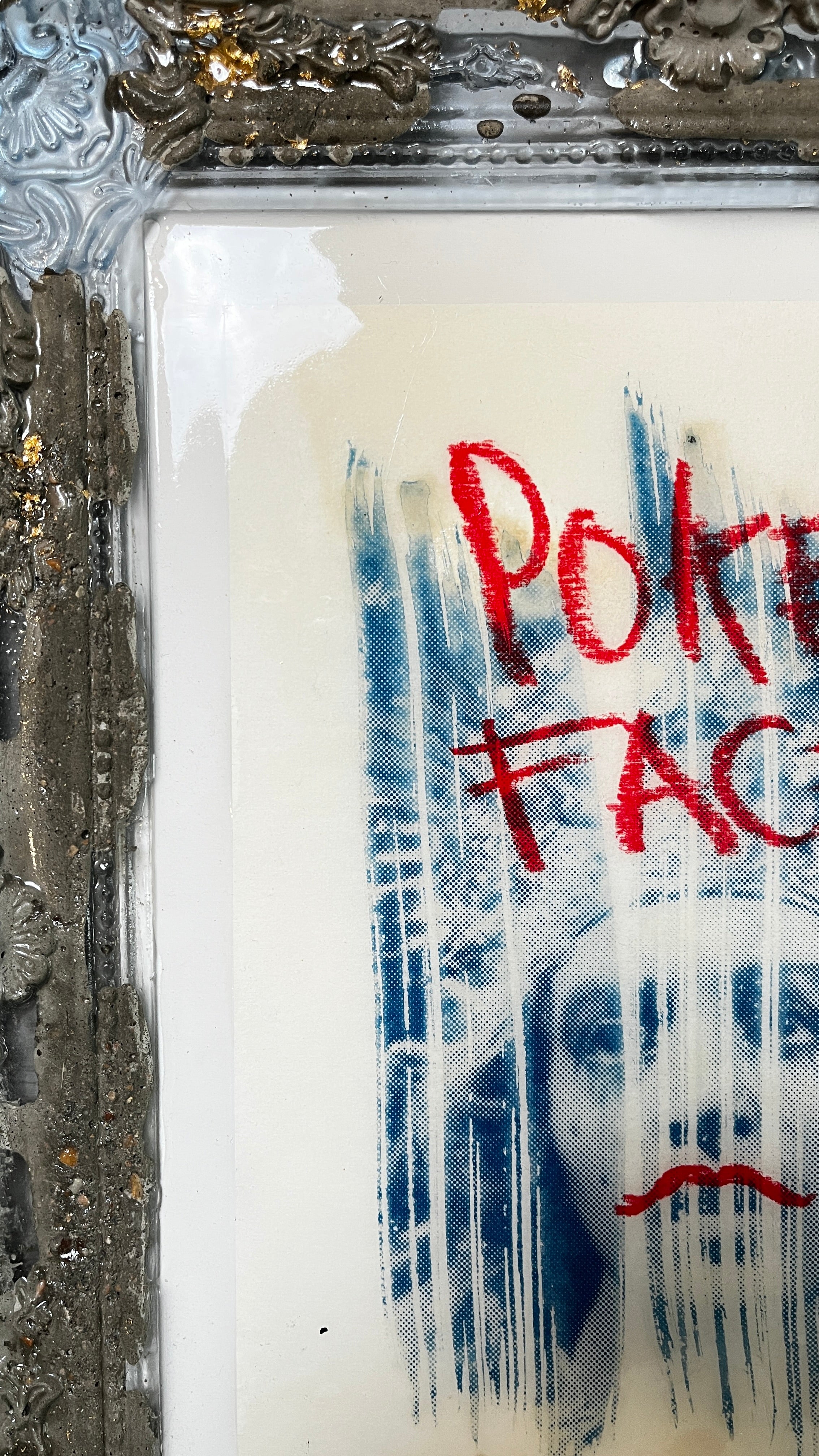 Fachada del estoicismo — Obra de técnica mixta de Papayon