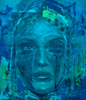 Hurt — Mixed media intervention by Papayon