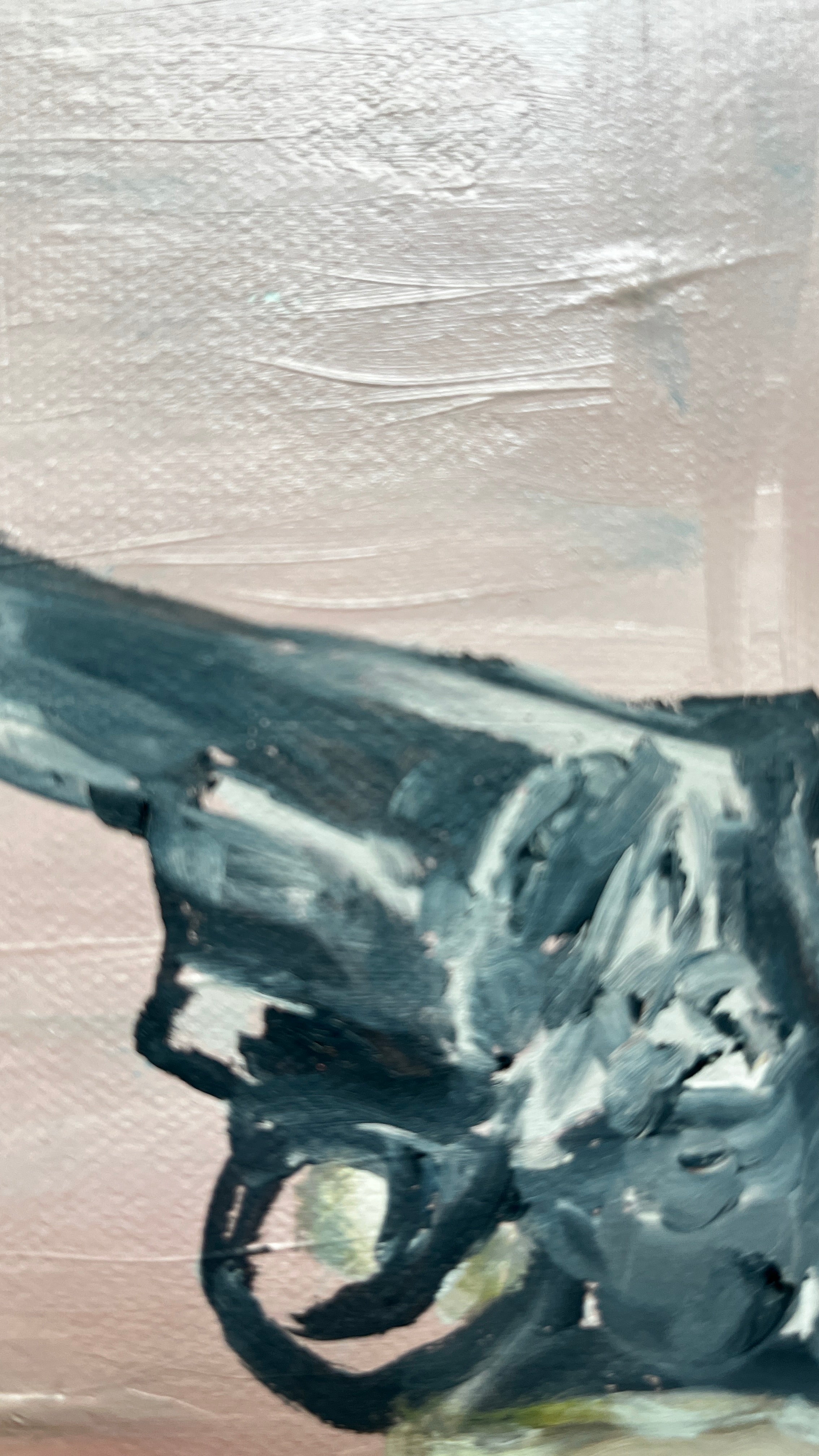 Point Blank — Original artwork by Papayon – Oil on canvas