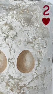 Two Pairs — Original artwork by Papayon – Oil on canvas