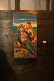 Sanctuary — Original artwork by Papayon | Oil on canvas 2025
