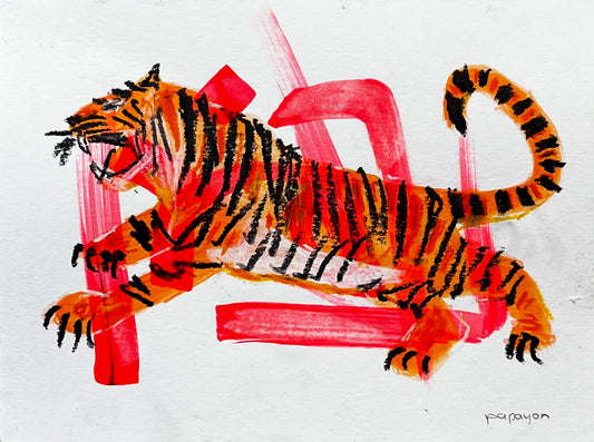 Mixed media by papayon artist