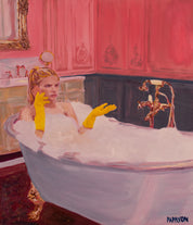 On Hold — Original Artwork by Papayon - Oil on canvas